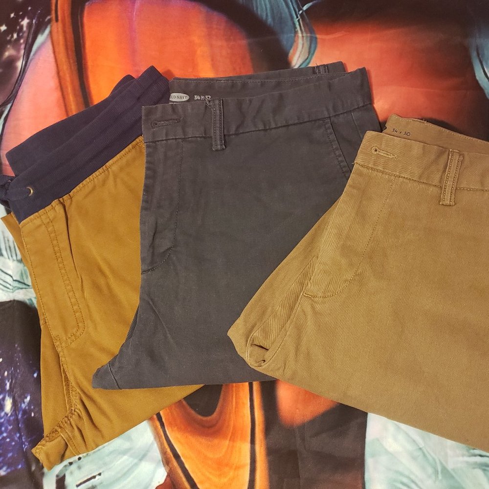 3 pairs of pants